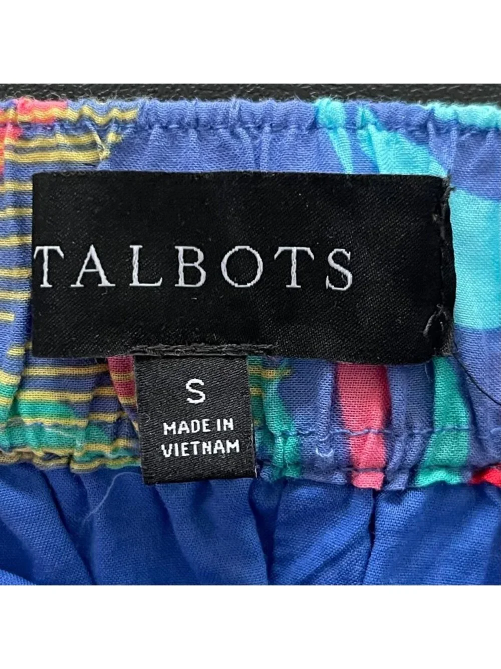Talbots Women Tropical Parrot Midi Skirt Size S Resort Coastal Vacation Colorful - Picture 3 of 11